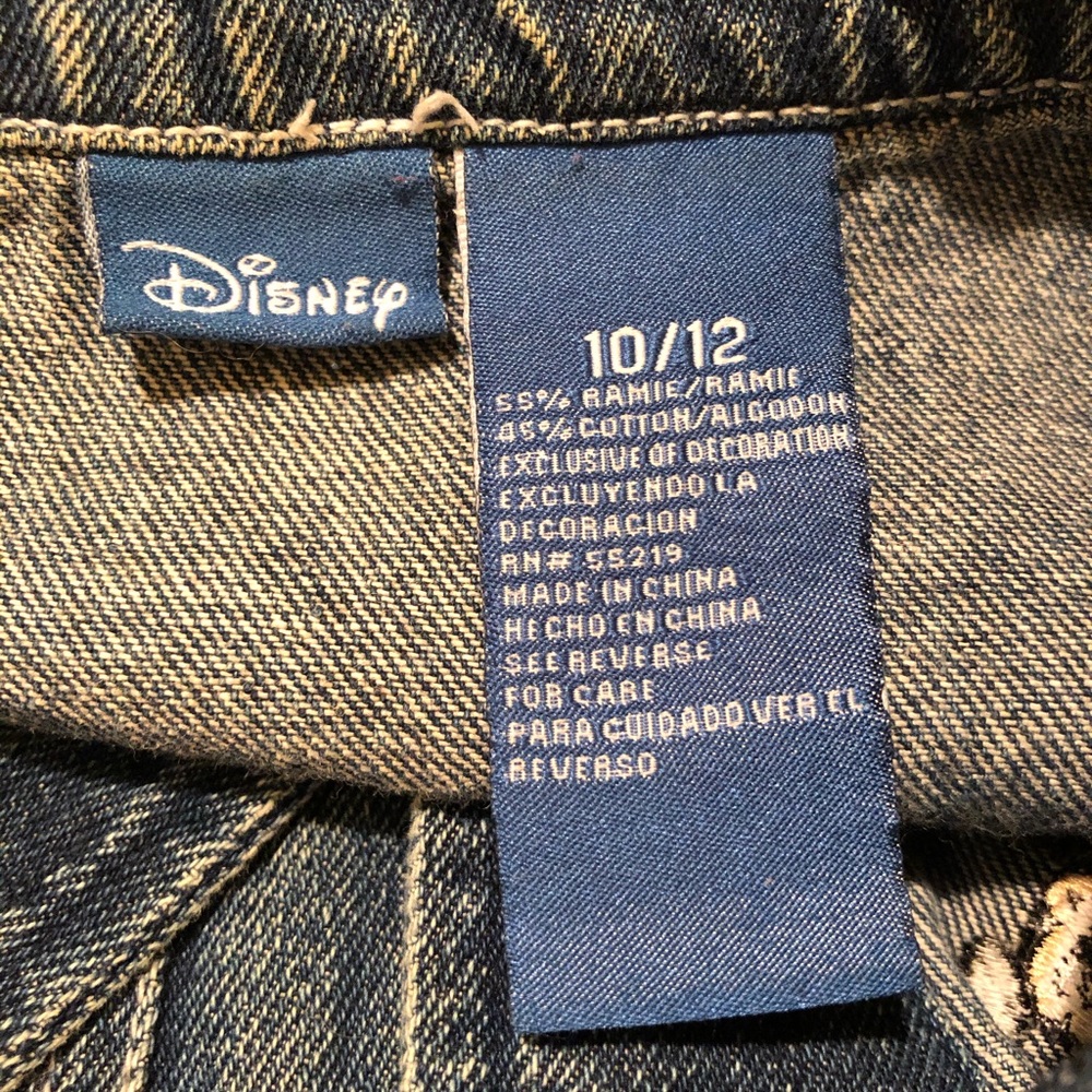 Girls Disney denim jacket. - Picture 5 of 6